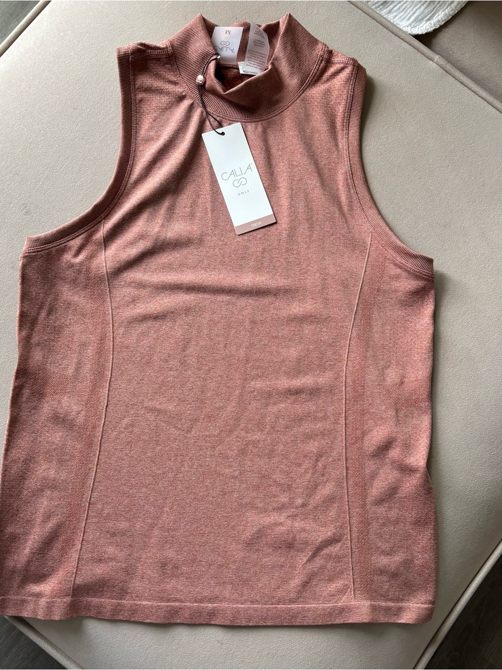 NWT CALIA mock neck tank top - Picture 3 of 6